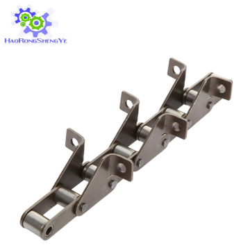 S55-F4 Agricultural roller chain with attachments